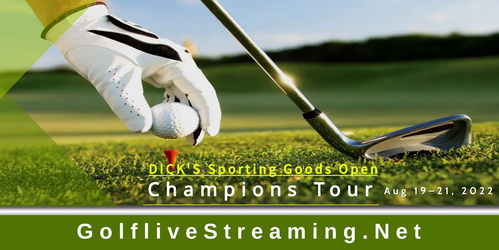 Dicks Sporting Goods Open Rd 2 Live 2022 | Champions Tour